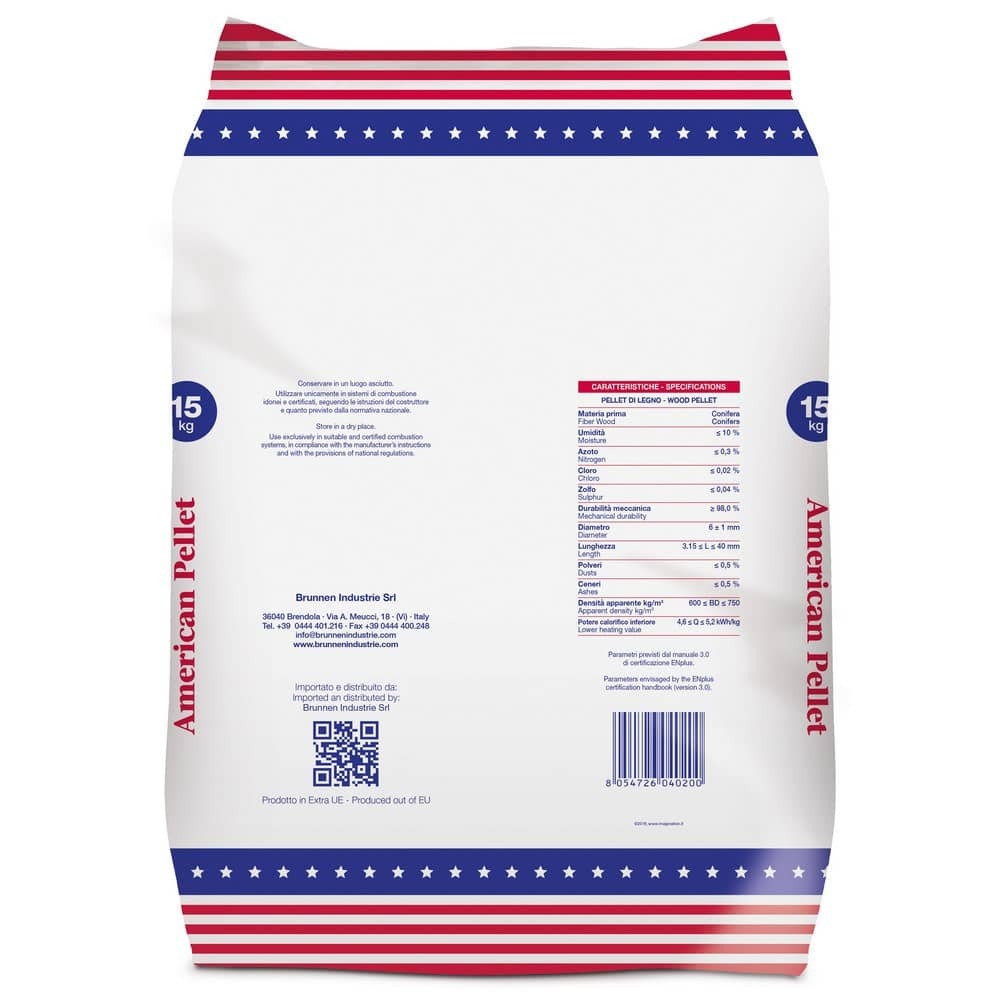 Red Rock Pellet – Bancale 70 Sacchi da 15 kg - immagine 2