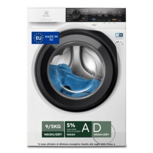 Electrolux Serie 700 EW7W495G Lavasciuga Libera Installazione 9 Kg Lavaggio - 5 Kg Asciugatura Classe D 1400 Giri/min. SteamCare Vapore Bianca RICONDIZIONATA