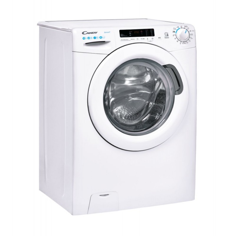 Lavatrice Libera Installazione carica frontale Smart 10 kg 1200 Giri/min Classe B Tecnologia NFC Candy CS 12102DW4/1-S RICONDIZIONATO - immagine 2