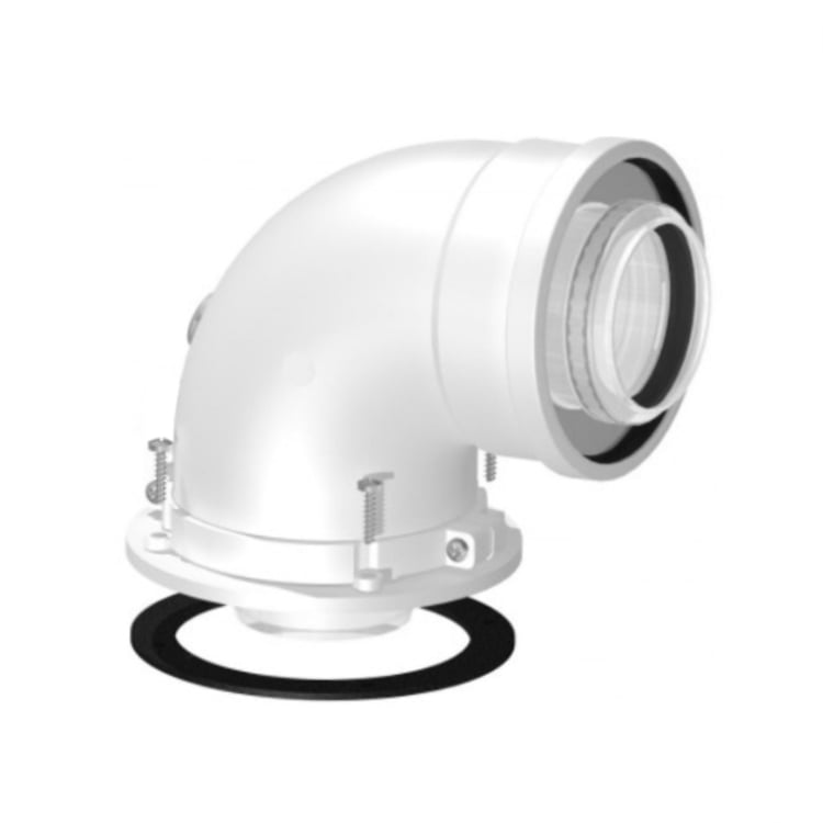 Caldaia Ferroli Theta 24 C a condensazione 20 kW camera stagna metano-gpl con kit scarico fumi coassiale - immagine 4
