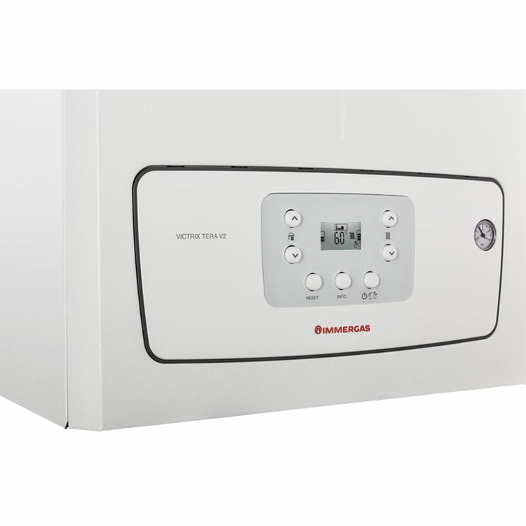 Caldaia Immergas Victrix Tera 28 V2 a condensazione camera stagna 28 kW metano - immagine 2
