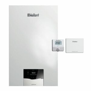 Caldaia Vaillant ecoTEC plus VMW 26 CS/1-5 a condensazione camera stagna 25 kW metano + termostato smart SensoROOM Connect