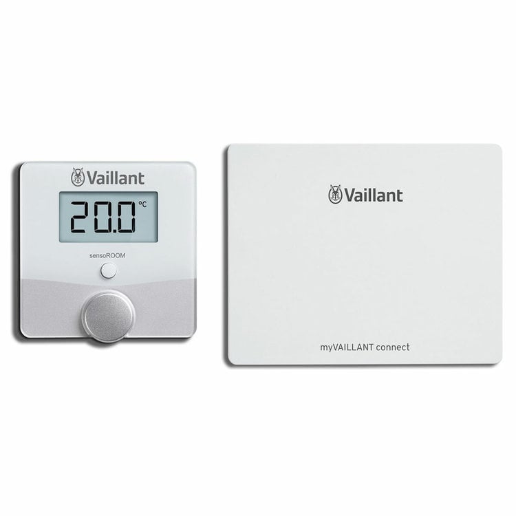 Caldaia Vaillant ecoTEC plus VMW 26 CS/1-5 a condensazione camera stagna 25 kW metano + termostato smart SensoROOM Connect - immagine 3