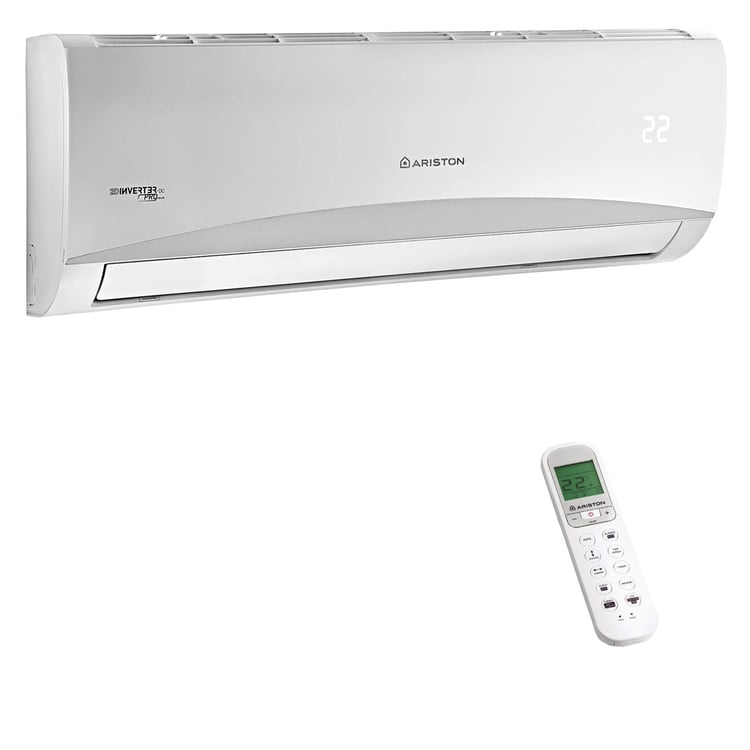 Condizionatore Ariston PRIOS dual split 9000+9000 BTU inverter R32 A+ unità esterna 5,0 kW - immagine 3