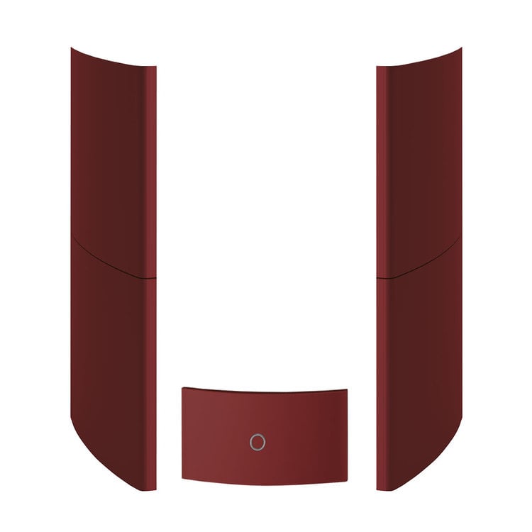 Stufa a pellet EK63 DAILY130++ - gruppo Edilkamin - 12,5 kW ad aria canalizzata Bordeaux - immagine 5