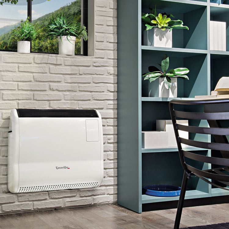 Stufa convettiva a gas Fondital Gazelle Evo Premix 5000 a propano/gpl con orologio settimanale - immagine 2