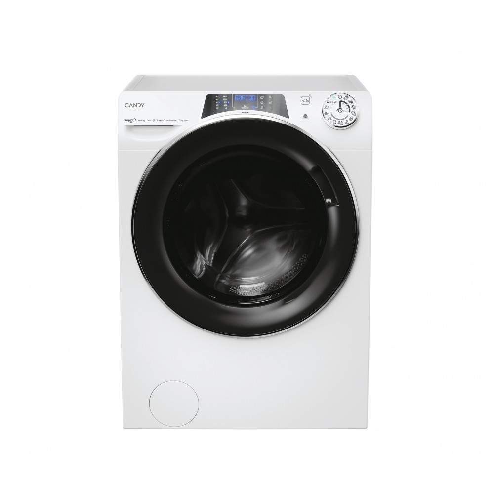 Candy RapidÓ PRO RPW41496BWMBC-S Lavasciuga Libera Installazione 14 Kg Lavaggio - 9 Kg Asciugatura Classe F 1400 Giri/min. RICONDIZIONATA