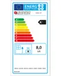 Nordica Family VST Cucina a legna 8 kw - 229 m³ riscaldabili - immagine 3