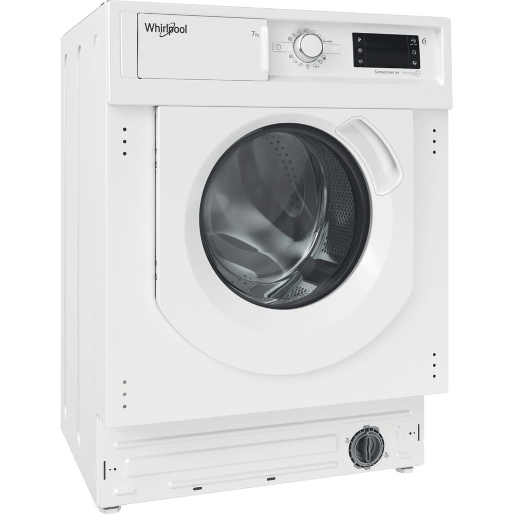 Whirlpool BI WMWG 71483E EU N Lavatrice da incasso 7 Kg classe D 1400 giri Motore inverter Tecnologia 6° SENSO FreshCare+ RICONDIZIONATO - immagine 2