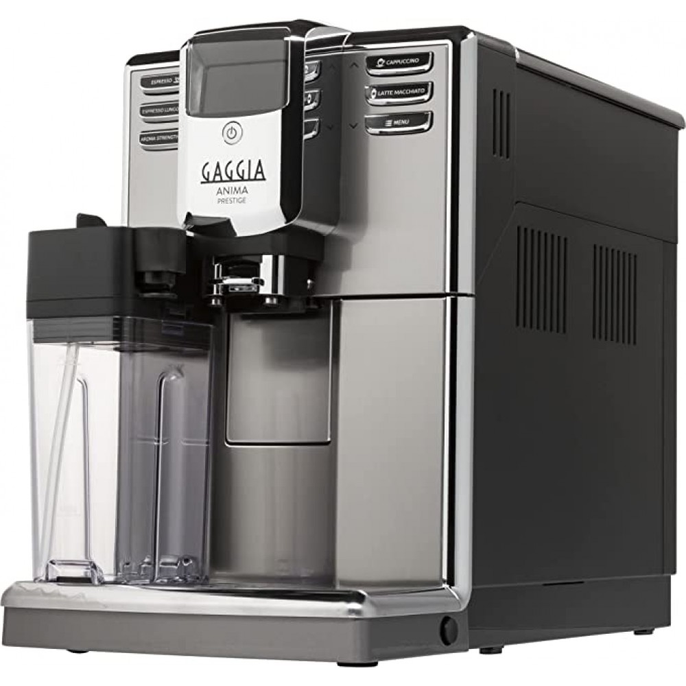 Macchina da Caffè Automatica Espresso con Macinacaffè e Cappuccinatore Caffè in grani colore Inox Gaggia R18762/01 Anima Prestige RICONDIZIONATO - immagine 2