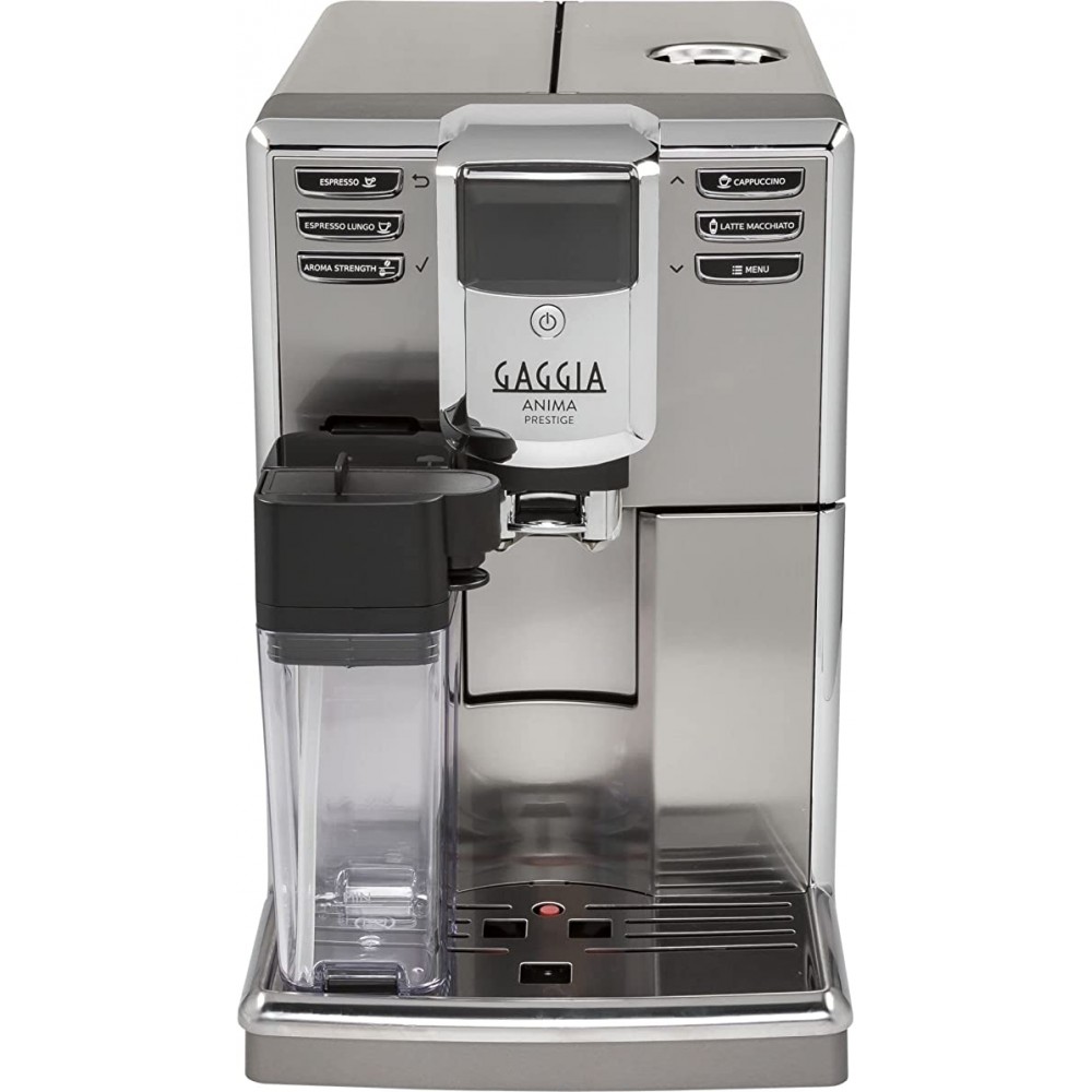 Macchina da Caffè Automatica Espresso con Macinacaffè e Cappuccinatore Caffè in grani colore Inox Gaggia R18762/01 Anima Prestige RICONDIZIONATO