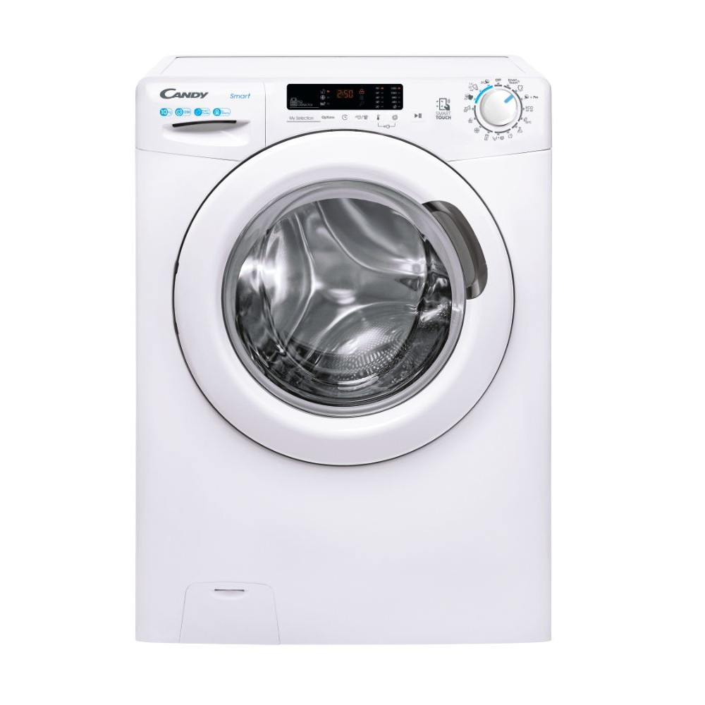 Lavatrice Libera Installazione carica frontale Smart 10 kg 1200 Giri/min Classe B Tecnologia NFC Candy CS 12102DW4/1-S RICONDIZIONATO