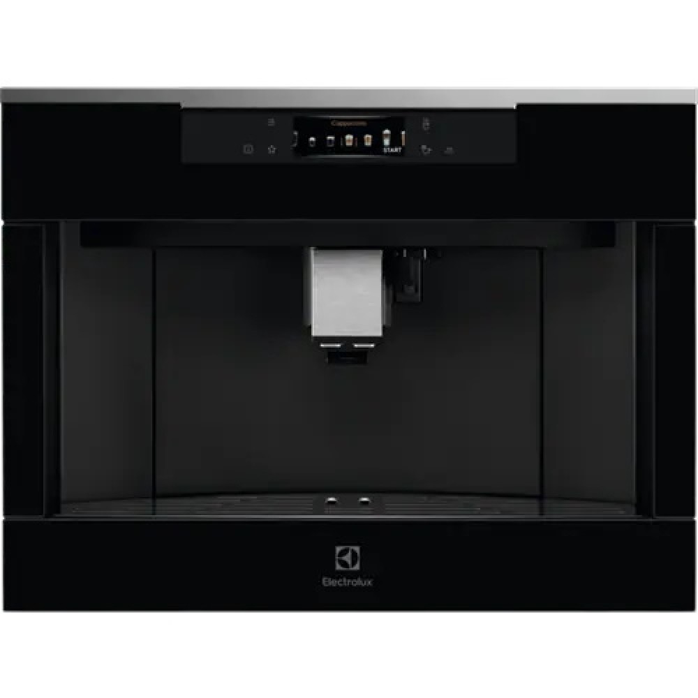 Macchina da caffè automatica da Incasso Altezza 45 cm Estetica Vetro Nero con Finiture Inox Antimpronta Electrolux KBC85X RICONDIZIONATA