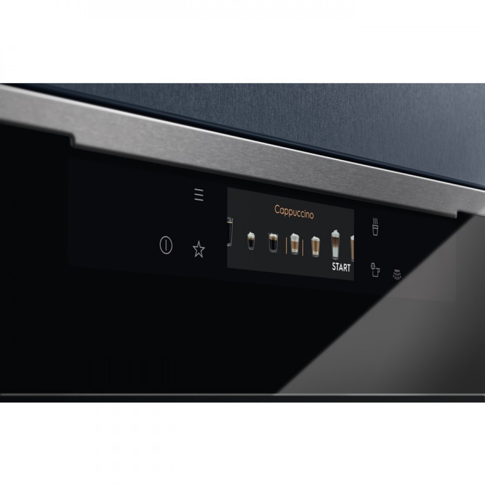 Macchina da caffè automatica da Incasso Altezza 45 cm Estetica Vetro Nero con Finiture Inox Antimpronta Electrolux KBC85X RICONDIZIONATA - immagine 4