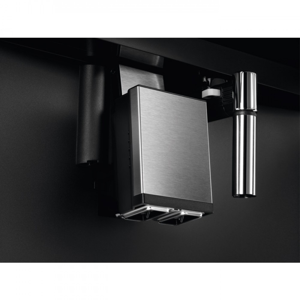 Macchina da caffè automatica da Incasso Altezza 45 cm Estetica Vetro Nero con Finiture Inox Antimpronta Electrolux KBC85X RICONDIZIONATA - immagine 5