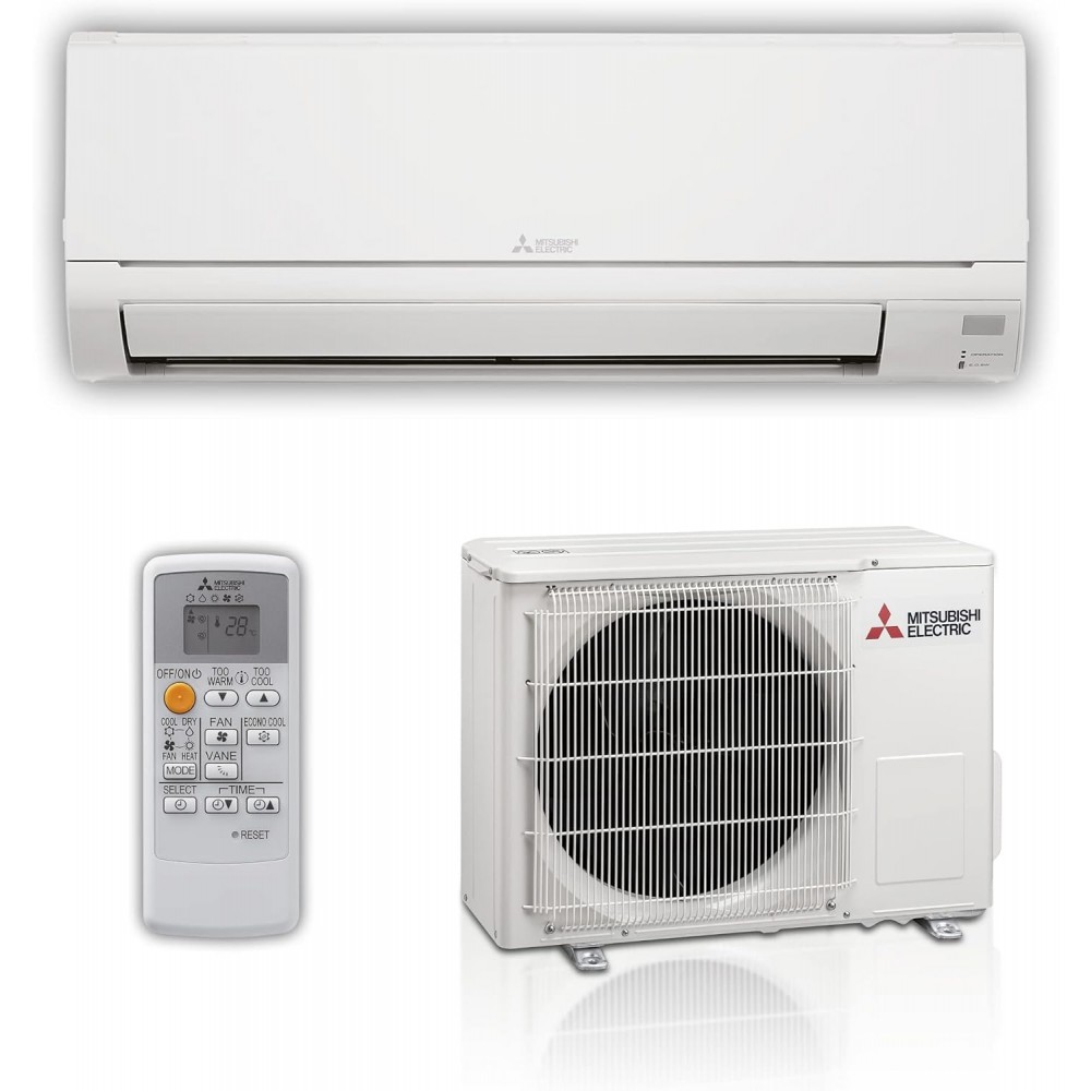 Mitsubishi MSZ-DW25VF - MUZ-DW25VF Condizionatore 9000 btu Gas R32 monosplit inverter Classe energetica A++/A+ RICONDIZIONATO